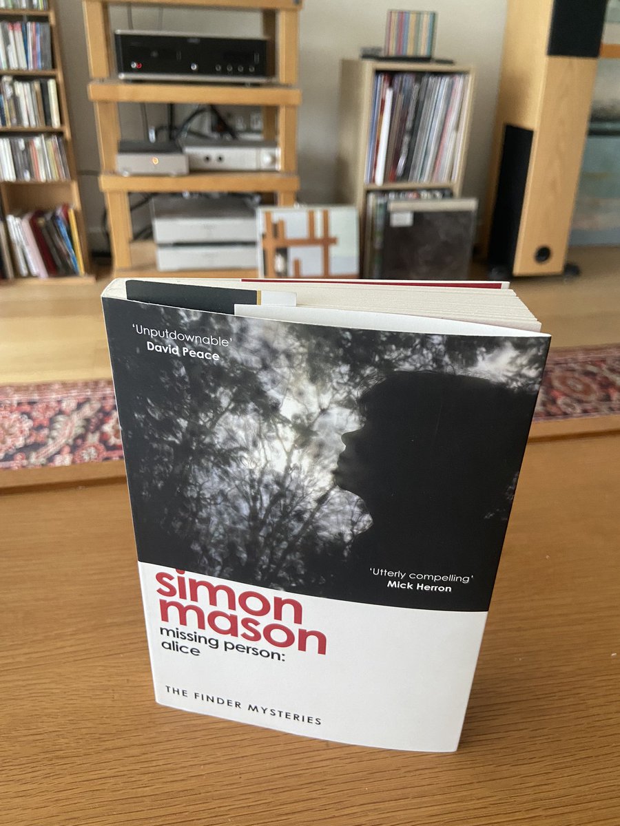 Beathhigh's tweet image. Recommended by Mick Herron and David Peace. Excellently lean and tense crime novel with a touch of the nouveau roman about it. Missing Person: Alice by Simon Mason.