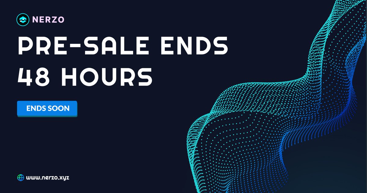 DrazeLab's tweet photo. 🚨 PRE-SALE ENDS IN 48 HOURS! 🚨

🔗MINT NOW: https://t.co/s2RrSd1X53

💬Comment wallet address (First 10,000 people will receive free $NERZO token Airdrop)