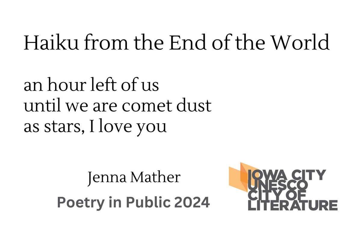 Jenna Mather | Writer tweet media
