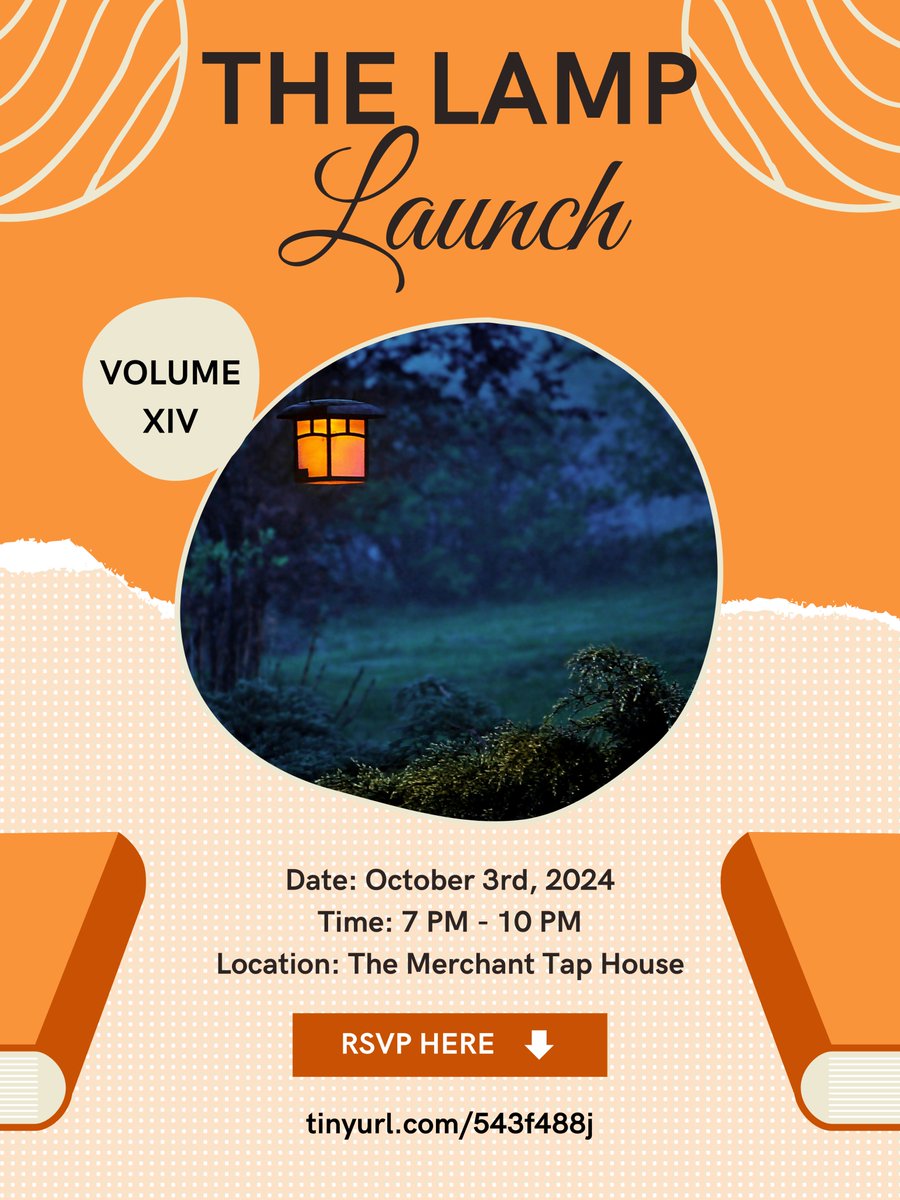 Join us as we celebrate the publication of Volume XIV! If you're based in or near Kingston, RSVP to our launch party 📖🎉