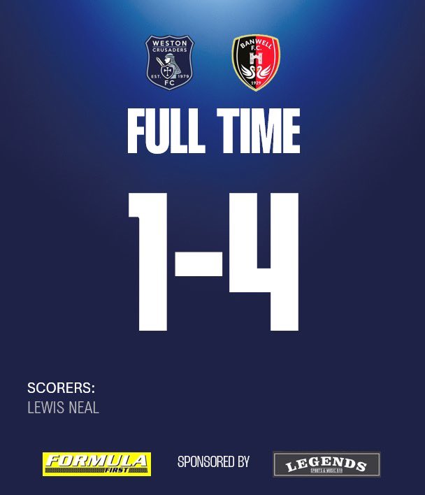 When you don’t take your chances, and the opposition do the score line looks like this!!

⚽️<a href="/lewissneal9/">Neal</a> 

#UTC