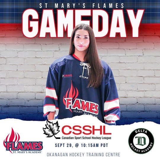 SMAFlames's tweet photo. Game 2 of our Penticton Showcase pits our 🔥Flames🔥 against Delta Black! Let’s go!! #smaflamesprep #csshl

Stream live: https://t.co/NFeJ5l9UD6 (https://t.co/NFeJ5l9UD6) https://t.co/gauxLfdLdA