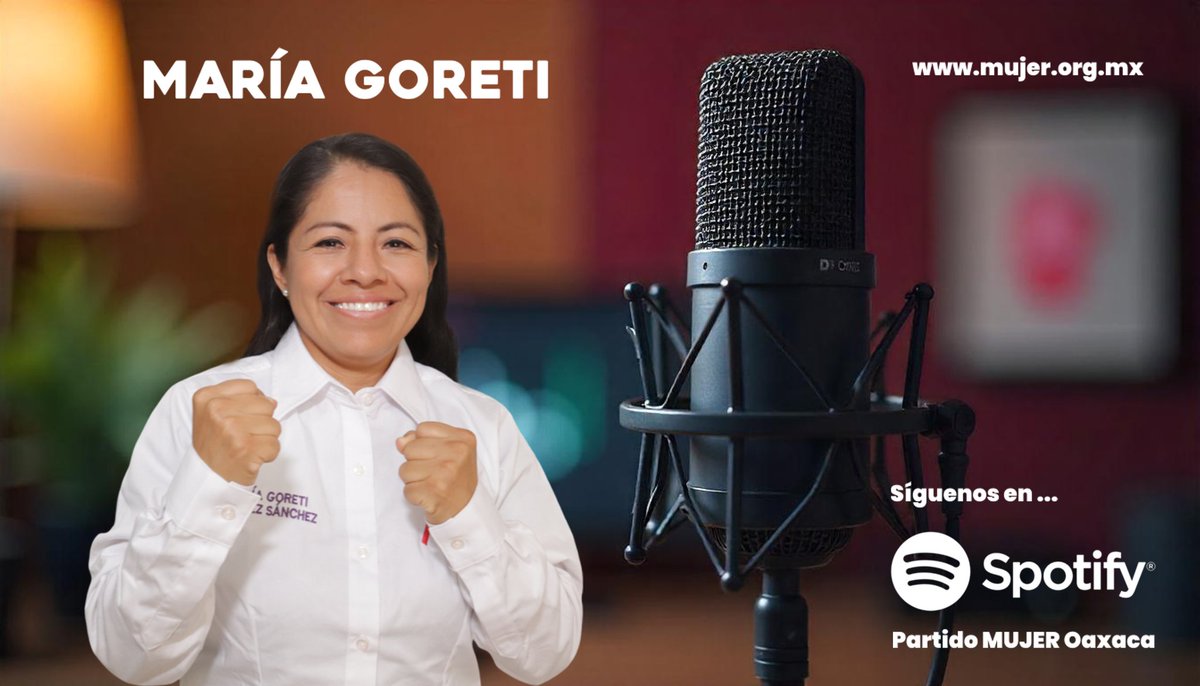 Excelente domingo a todas y todos, te compartimos una edición más de nuestro Podcast MUJER. Tuvimos una interesante plática con nuestra amiga María Goreti, boxeadora profesional. #AzucenaHernandez #SomosMujer #PartidoMujerOaxaca 

open.spotify.com/episode/3wjRar…