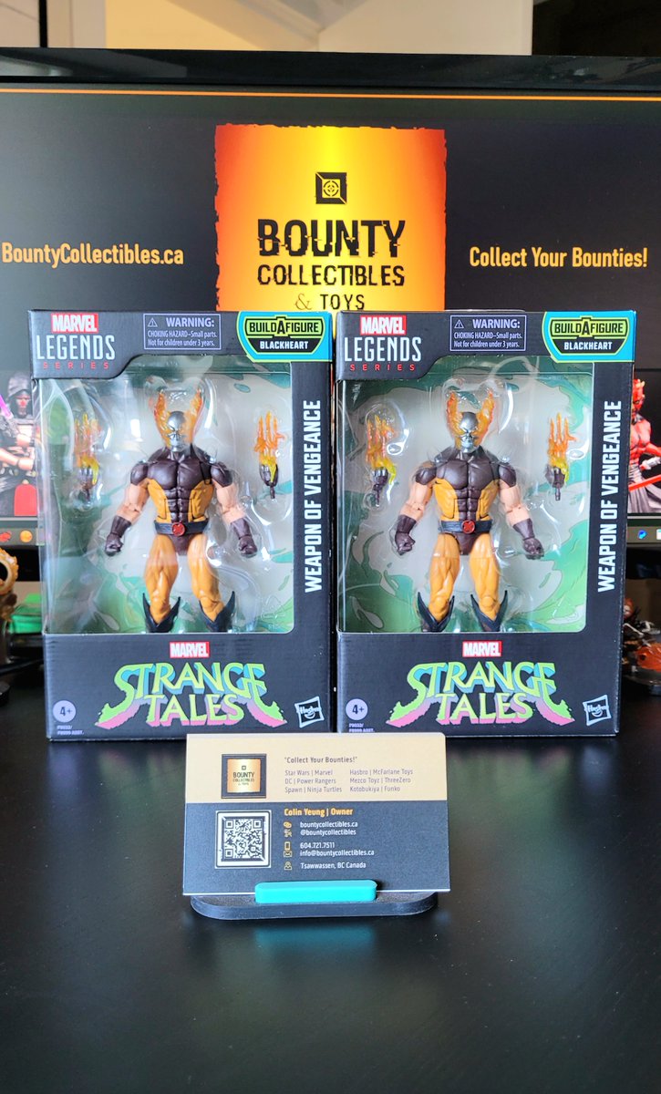 BountyCollect's tweet photo. New arrivals alert! Currently in stock now:
Marvel Legends Series Strange Tales Weapon of Vengeance (Hellverine)

https://t.co/7lhElseWyF

#hasbro #hasbropulse #hasbrocanada #marvellegends #marvellegendsseries #wolverine #hellverine #ghostrider #spiritofvengeance https://t.co/Fiwi1JZQzI