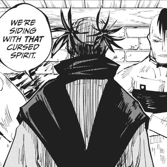 salmonfurai's tweet photo. first choso panel                            last choso panel https://t.co/i3fAtpNMMa