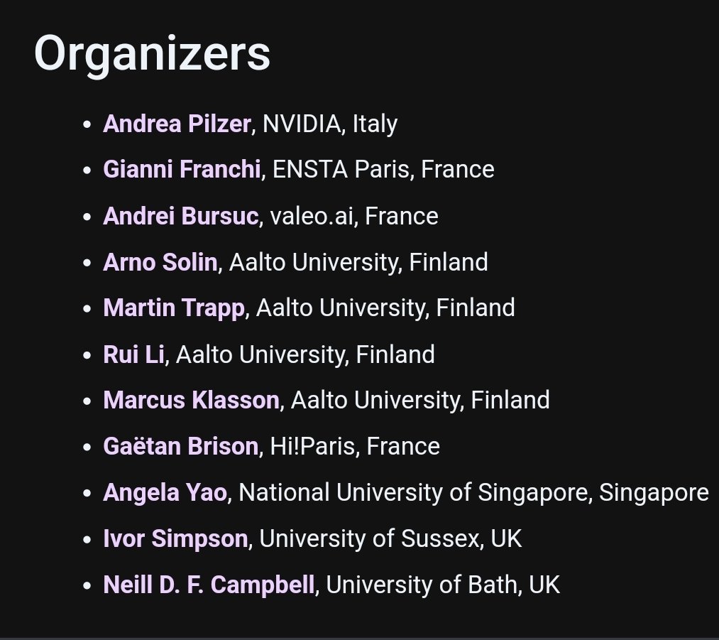 Andrei Bursuc (@abursuc) on Twitter photo Don't miss our workshop on Uncertainty Quantification in Computer Vision <a href="/eccvconf/">European Conference on Computer Vision #ECCV2026</a> on Mon 30 Sep AM in room Brown3.
We have an exciting speaker panel <a href="/glouppe/">Gilles Louppe</a> <a href="/polkirichenko/">Polina Kirichenko</a> <a href="/JishnuMukhoti/">Jishnu Mukhoti</a>, fun papers & posters, the reveal of BRAVO challenge results.
Join us! #ECCV2024 #UNCV2024 Don't miss our workshop on Uncertainty Quantification in Computer Vision <a href="/eccvconf/">European Conference on Computer Vision #ECCV2026</a> on Mon 30 Sep AM in room Brown3.
We have an exciting speaker panel <a href="/glouppe/">Gilles Louppe</a> <a href="/polkirichenko/">Polina Kirichenko</a> <a href="/JishnuMukhoti/">Jishnu Mukhoti</a>, fun papers & posters, the reveal of BRAVO challenge results.
Join us! #ECCV2024 #UNCV2024