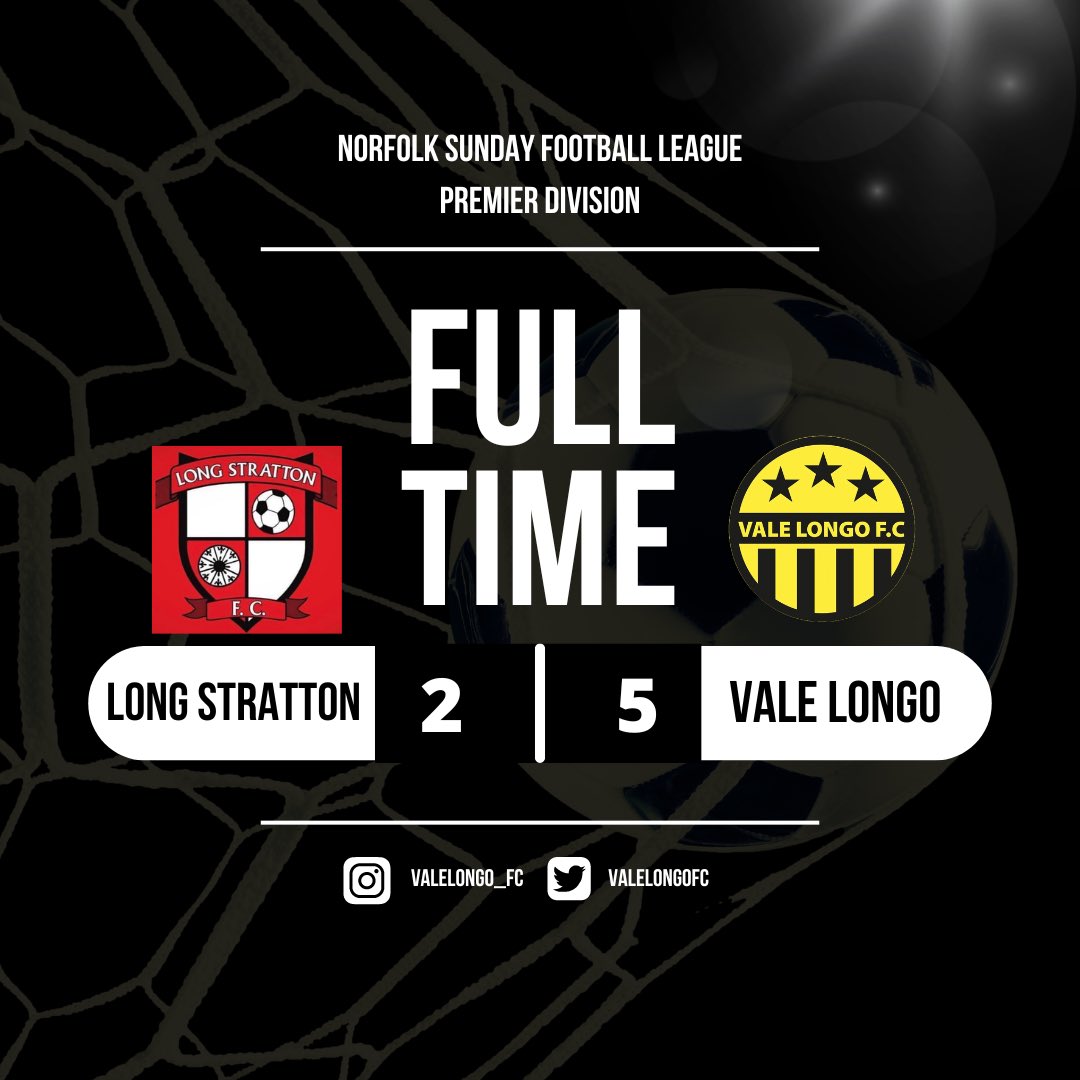 valelongofc's tweet image. We travelled to @longstrattonfc this week &amp;amp; walked away with a 5-2 win. 
Many chances missed but another great result in the bag. 
@DelfBarry bagged this weeks MOTM again. 
#vale #upthelongo