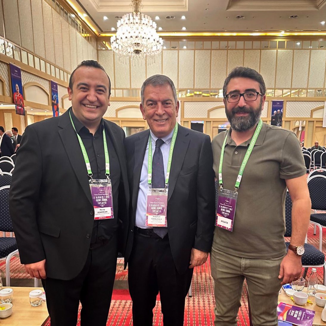 Federasyonu’nun 6. Olağan ve 7. Mali Genel Kurulu gerçekleştirilmiştir. Genel Kurul’da başkanlık seçimlerine tek aday olarak katılan Abdullah Topaloğlu, yeniden başkanlık görevine seçilmiştir. Sayın Başkanımızı ve yeni Yönetim Kurulu üyelerimizi tebrik ederiz.