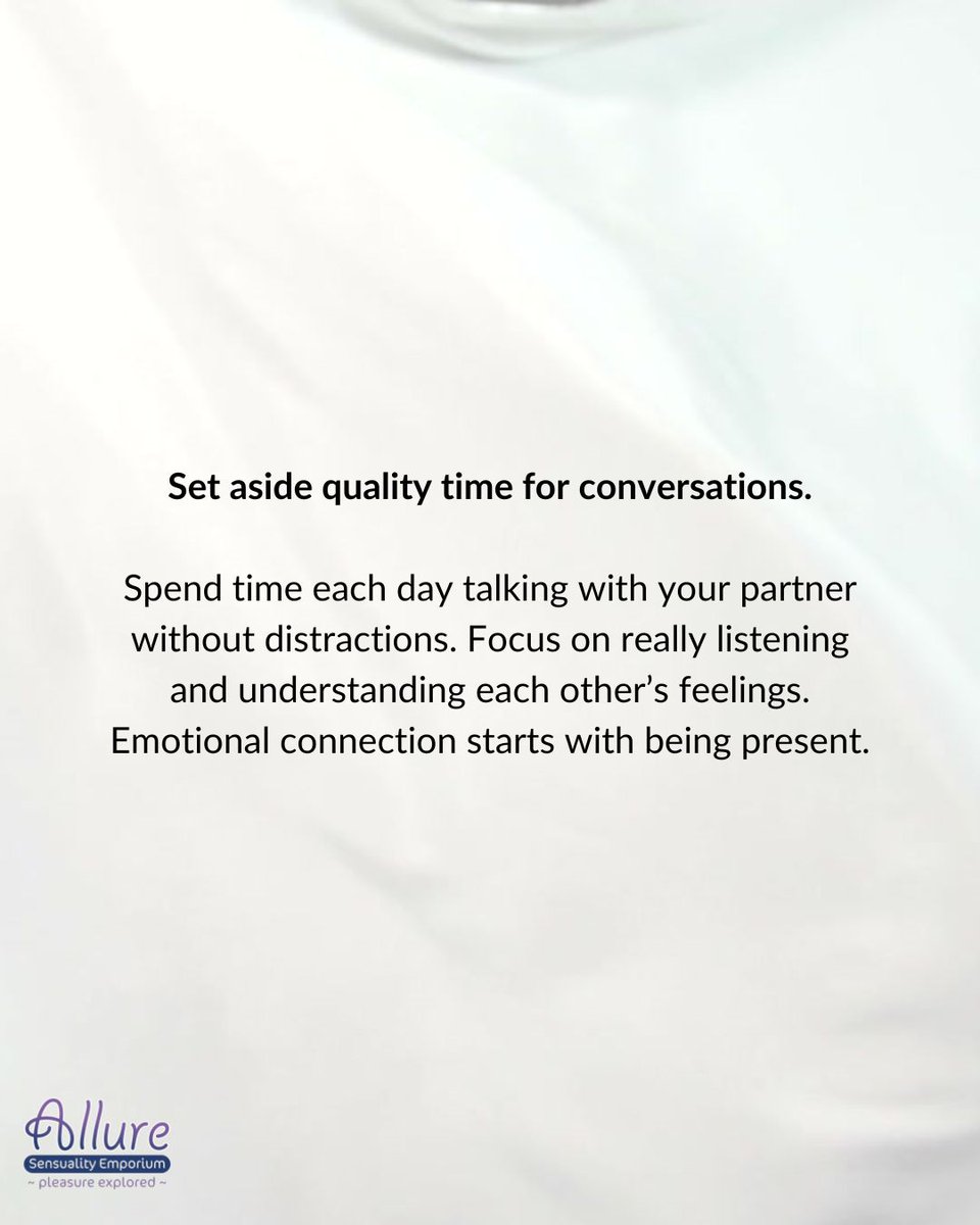 allureemporium's tweet photo. Emotional intimacy keeps the connection strong. Take time for deep conversations, create intimacy rituals, and explore love languages.
How do you build emotional closeness? 💬 #RediscoverIntimacy #EmotionalConnection #ConnectionForLife https://t.co/oJhPOHRmwv