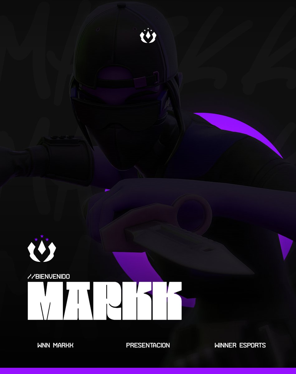 EsportsWinner_'s tweet photo. Por si no le conocen, el es MARKK, nuestra NUEVA INCORPORACIÓN.  Bienvenido,

@markkfnn
🫡 https://t.co/eikptfG1RM