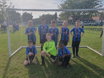 Well done to our Year 5 football team who won silver medals and progress through to the finals. #christchurchpeevidence