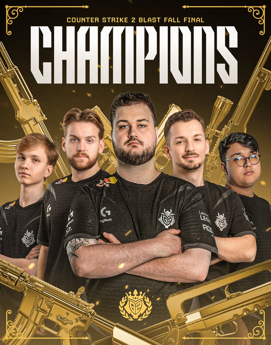 THE CURSE HAS BEEN BROKEN!! #G2WIN

We are your <a href="/BLASTPremier/">BLAST Premier 💥</a> Fall Finals Champions! 🏆 GGWP <a href="/natusvincere/">NAVI</a> ✌️
