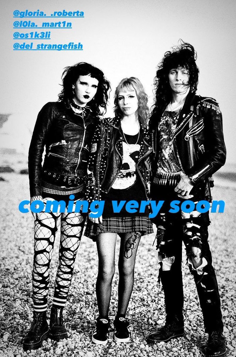 This Tuesday 1st October 9AM the new Video for ‘Shiver’ is dropping 😜🤩😎 #thedelstrangefishshow #thedelstrangefishinexperience #brighton  #UK #punks #punkrock #punkmusic #punkshow  #music 
#punkrock #punx #alternative #rock #rocker #2024  #rockers #punks #DIY