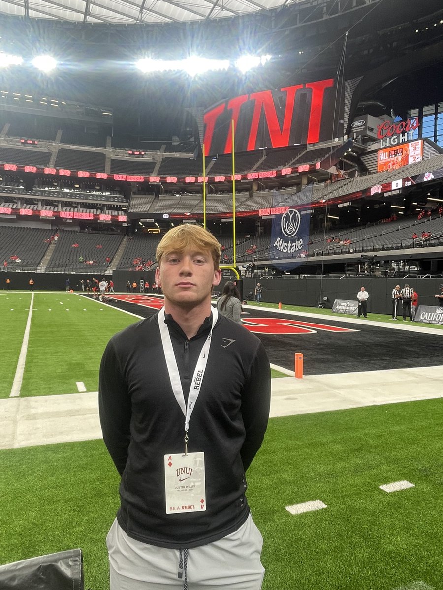 Justin Willis (@justinwillis06) on Twitter photo Enjoyed the opportunity to be at <a href="/unlvfootball/">UNLV Football</a> game day yesterday.
<a href="/CoachJBrown7/">James Brown</a> <a href="/CoachJShibest/">James Shibest</a>
<a href="/CMKicking/">๐พ๐ค๐๐ฎ ๐๐๐ฃ๐๐๐ก๐ก ๐๐๐๐ ๐๐ฃ๐</a> <a href="/FentressKicking/">Fentress Kicking</a> <a href="/HKA_Tanalski/">Adam</a> <a href="/CoachTMiller18/">Trent Miller</a> Enjoyed the opportunity to be at <a href="/unlvfootball/">UNLV Football</a> game day yesterday.
<a href="/CoachJBrown7/">James Brown</a> <a href="/CoachJShibest/">James Shibest</a>
<a href="/CMKicking/">๐พ๐ค๐๐ฎ ๐๐๐ฃ๐๐๐ก๐ก ๐๐๐๐ ๐๐ฃ๐</a> <a href="/FentressKicking/">Fentress Kicking</a> <a href="/HKA_Tanalski/">Adam</a> <a href="/CoachTMiller18/">Trent Miller</a>