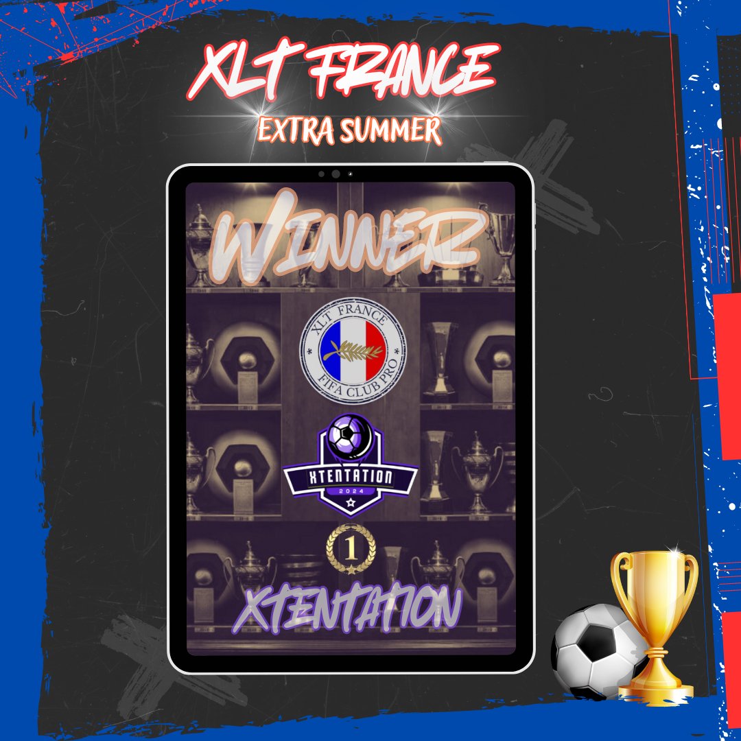 x Tentation (@xtentationcp) on Twitter photo +180€. Merci <a href="/XLTFRANCE/">XLT FRANCE</a> pour cette extra summer.
Bientôt début de l'aventure sur FC 25, on sera en VPG 🇨🇵 L1 et en VPG 🇪🇺 PREM.
Les sessions reprennent pour nos joueurs ce mardi 1er octobre.
Vamos ⚔️ +180€. Merci <a href="/XLTFRANCE/">XLT FRANCE</a> pour cette extra summer.
Bientôt début de l'aventure sur FC 25, on sera en VPG 🇨🇵 L1 et en VPG 🇪🇺 PREM.
Les sessions reprennent pour nos joueurs ce mardi 1er octobre.
Vamos ⚔️