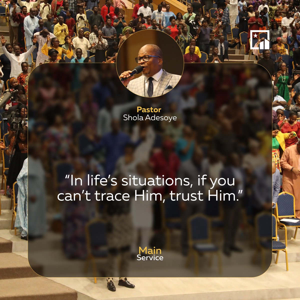 We were blessed by the word ministration of Pastor Shola Adesoye.

We learned that 𝐆𝐨𝐝 𝐢𝐬 𝐭𝐡𝐞 𝐏𝐫𝐢𝐧𝐜𝐢𝐩𝐚𝐥 𝐅𝐚𝐜𝐭𝐨𝐫 that makes things work together for our good, and for the manifestation of His preordained purposes for our lives.

#HappySunday #TheNowChurch