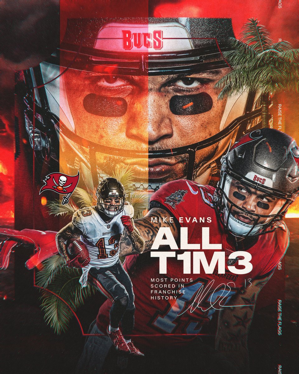 ALL T1⃣M3⃣ 

<a href="/MikeEvans13_/">Mike Evans</a> now holds the record for the most points scored in franchise history. 🔥