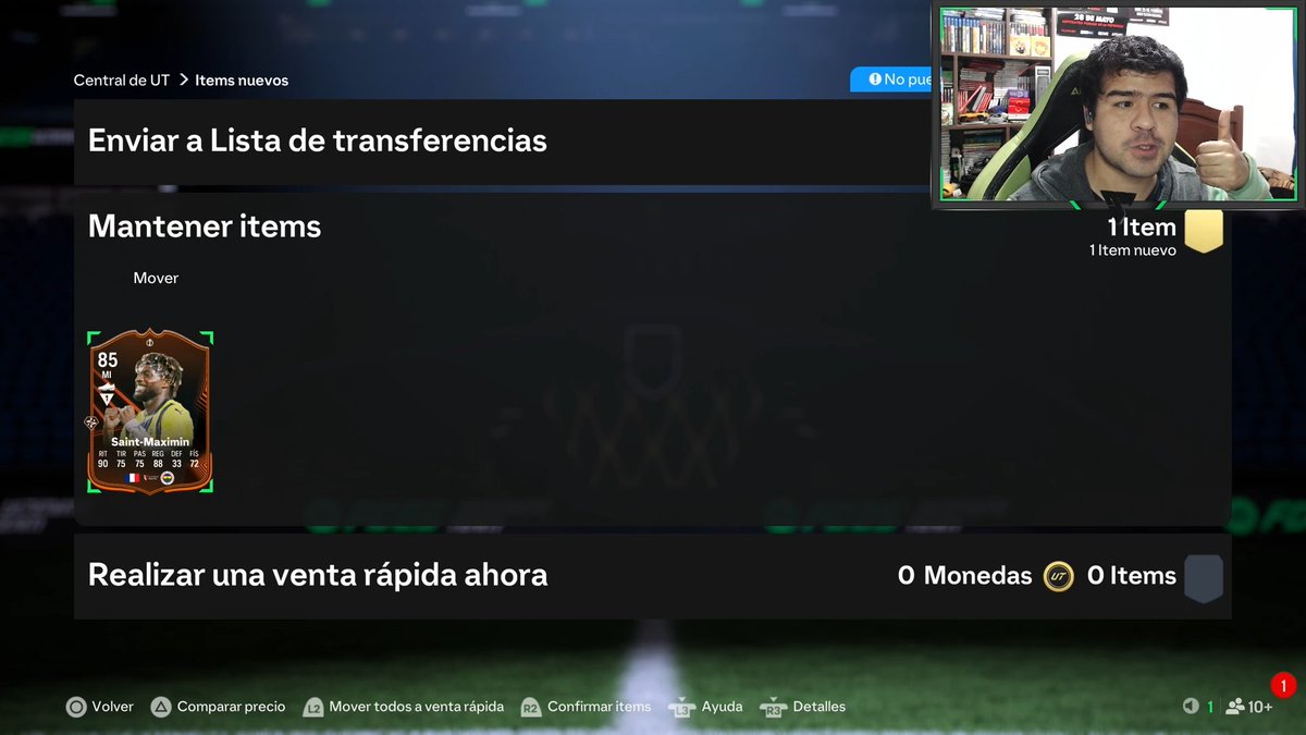 Samurray97's tweet image. Hago el SBC mas caro de EA FC 25 y no estoy seguro si fue una decision correcta 🥴