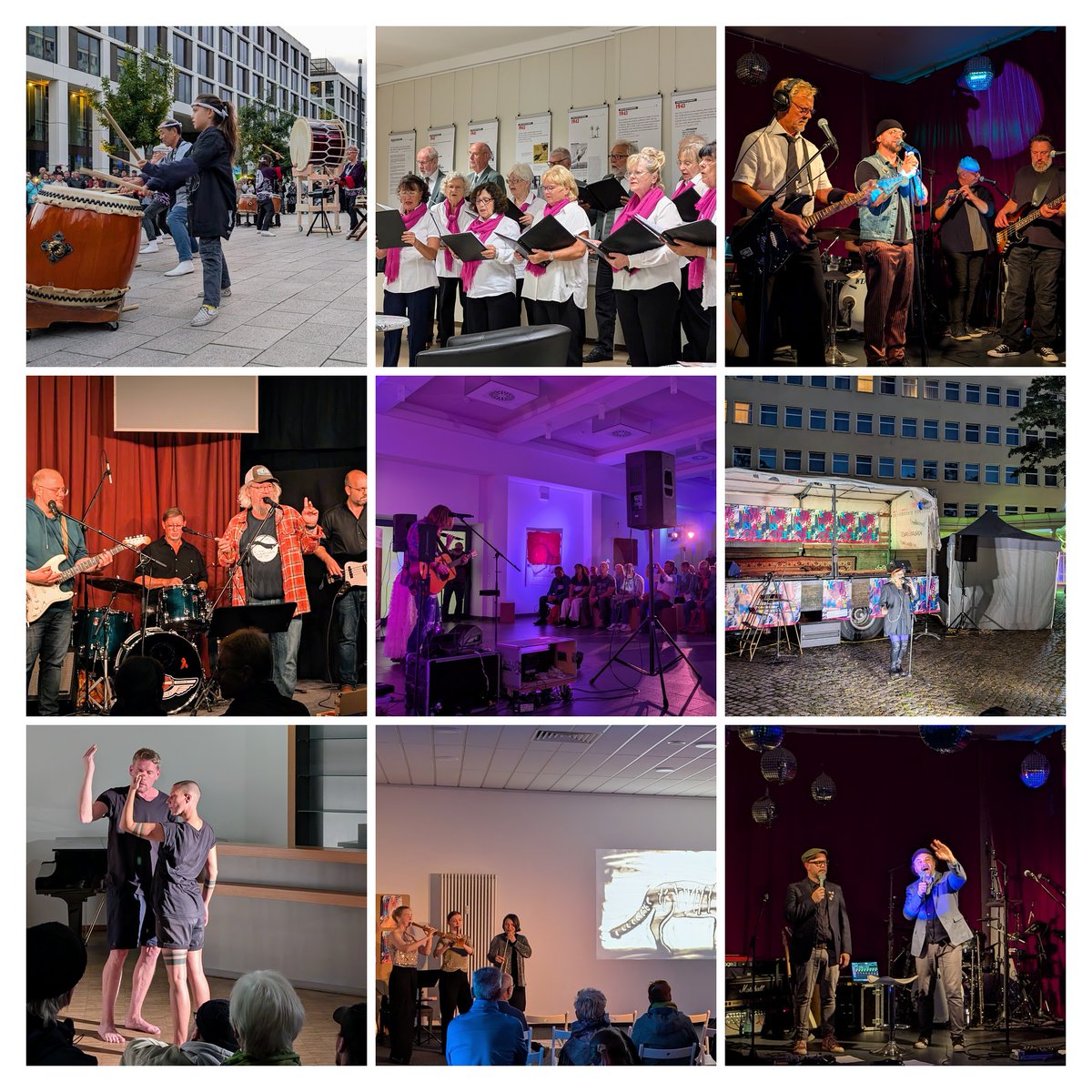 Gestern Abend fand in der Innenstadt die Kulturnacht statt, die den Nordabschnitt des Breiten Wegs belebte. An verschiedenen Orten fanden unter anderem Konzerte, Lesungen, Theater, Tanz und Kabarett statt - toll, was die Organisatoren auf die Beine gestellt haben. Auch wenn