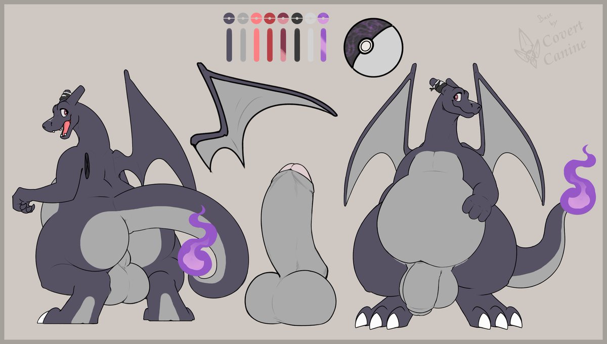 For Charizard Triday, a lad of mine named Hono, colored in on <a href="/C0VERTCANINE/">Covertcanine</a>'s base.

He's a Guild Master, surprising... I know...

The team bandana is around the horn, and was... interesting to color.