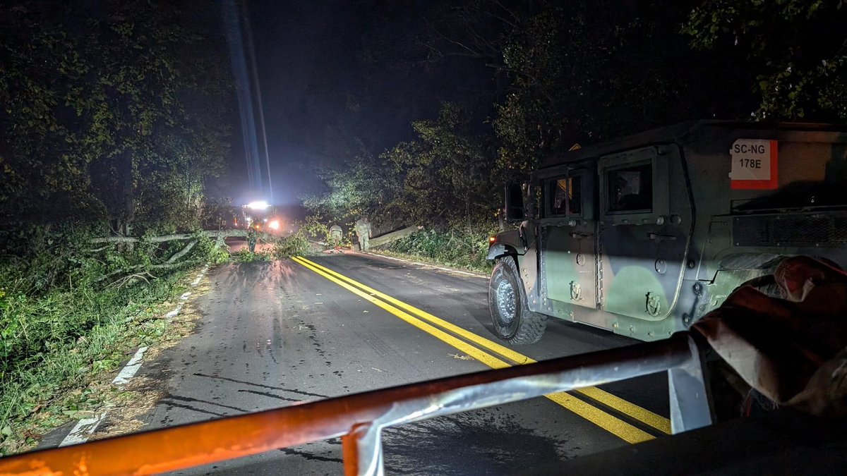 USNationalGuard's tweet photo. Today, more than 5,500 National Guardsmen from 11 states continue to support Hurricane Helene response missions. https://t.co/1eEcnPcZSd