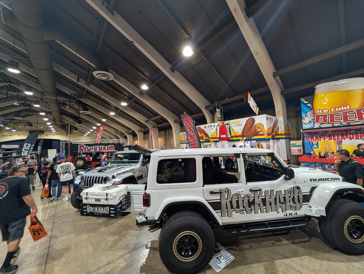 rockhard4x4's tweet image. Good morning @offroadexpo Pomona, CA! 

#rockhard4x4
#showflow