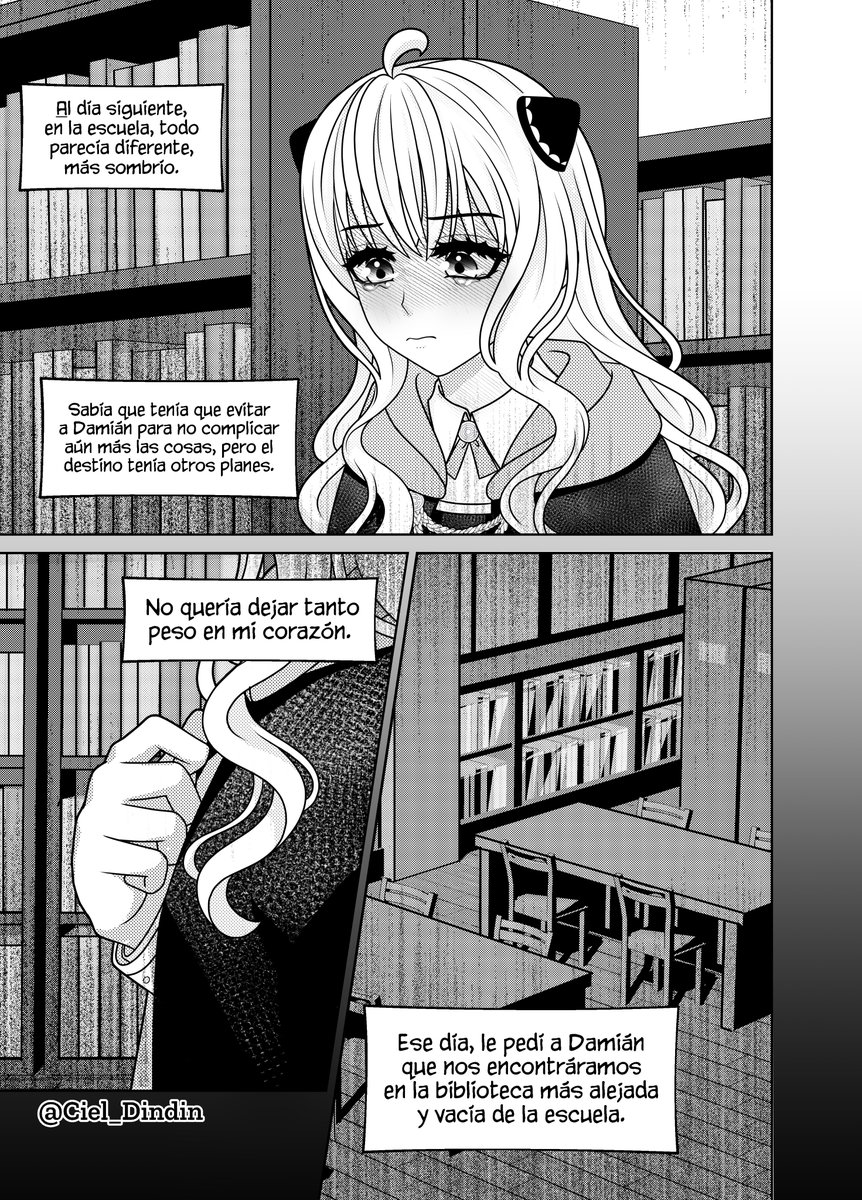 Ciel_Dindin's tweet photo. Fanfic: FLOS - Chrysanthemum

Este comic es un fragmento de la historia.

🔸Wattpad: https://t.co/n98cLVb1LI

(PARTE 1)
***
#SPY_FAMILY #SpyxFamily 
#ダミアニャ #damianya https://t.co/oQziEyBQxn
