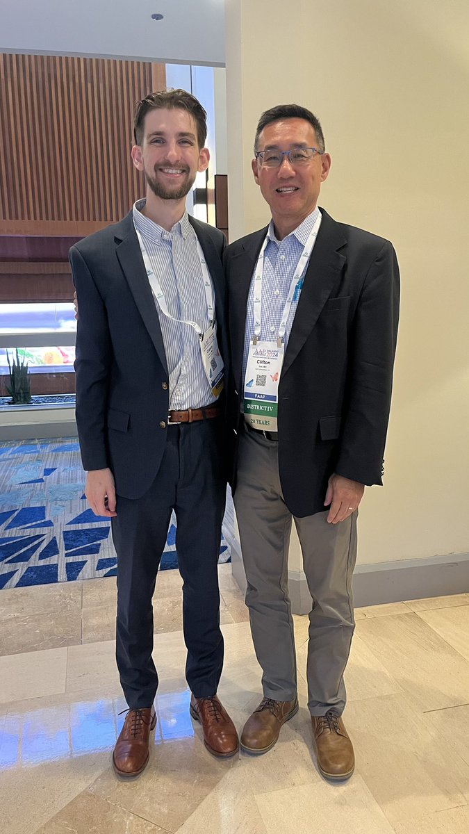 One of joys of attending <a href="/AAPexperience/">AAP National Conference & Exhibition</a>. Catching up with former #VCUSOM grad <a href="/LamarioBro/">Casey Lamar</a> who is now applying for PICU fellowship!!