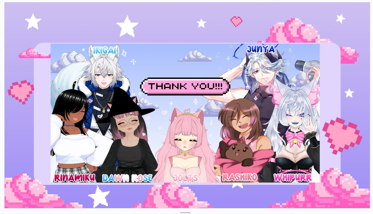And with that that's a wrap for #PixelExpo2024 Act III! While there was a lot of stress and anxiety, I still managed to have some highlights!

Also thank you so much for the amazing panel today <a href="/Rinamiku38/">🖤💕Rinamiku - Succubus EN-Vtuber💕🖤</a> <a href="/DJ_Ikigai/">Ikigai 🌸イキガイ</a> <a href="/JoLTS_VT/">JoLTS 🐱💖</a> @Azegami_Rashiko <a href="/JunyaVT/">Junya💎VT</a> &amp; <a href="/_Whispurr_/">Pnads</a> 💜💜