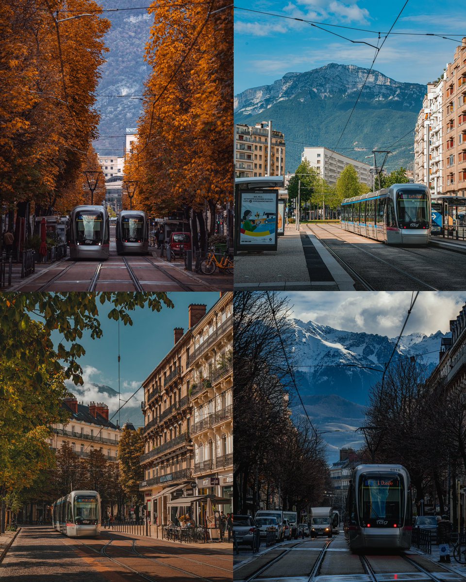 Grenoble, on entend souvent des critiques sur cette ville, pourtant son charme est unique en France. Entre ses monuments et ses montagnes majestueuses, elle offre une vie hors du commun, empreinte d'authenticité 🏔️❤️ IG : bilelmcharek