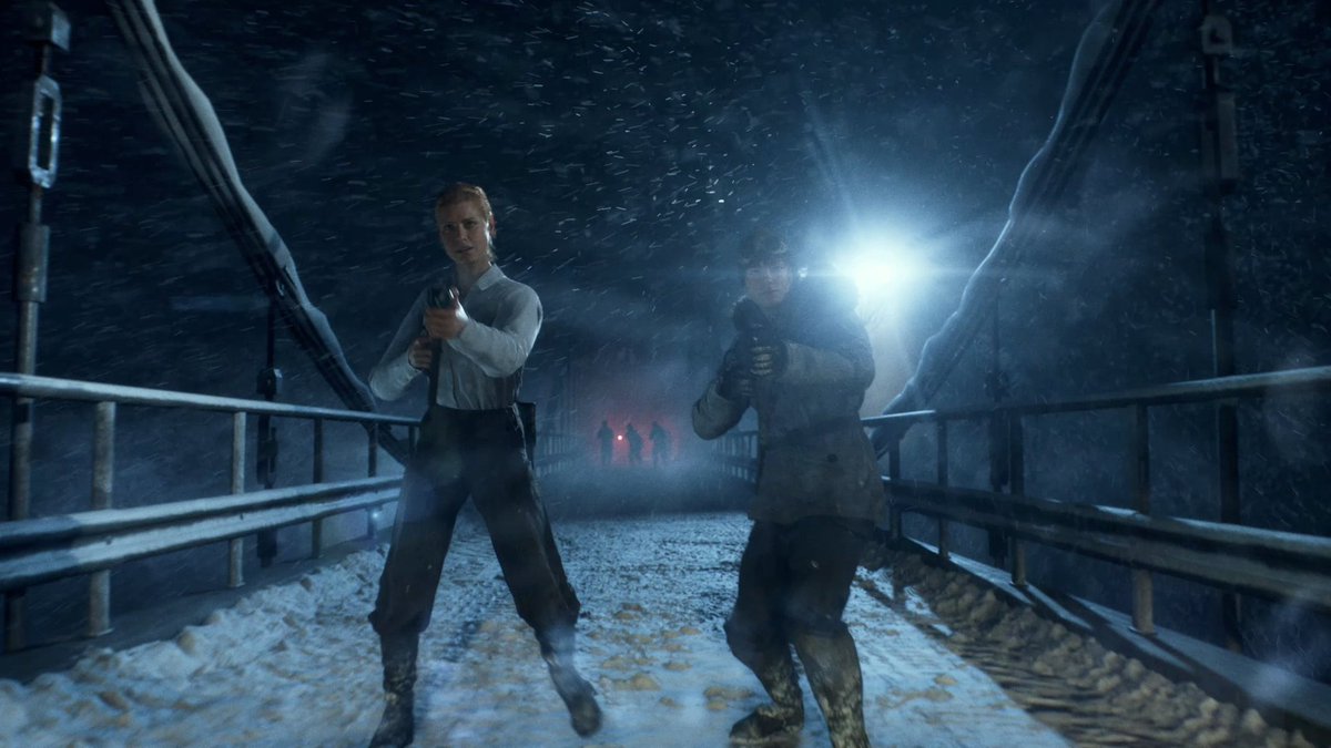 yakiniku_desu's tweet image. 親子で脱出
橋の上から落としても、生きてるし、娘さんの、肉体が強靭すぎるｗ
#BattlefieldV