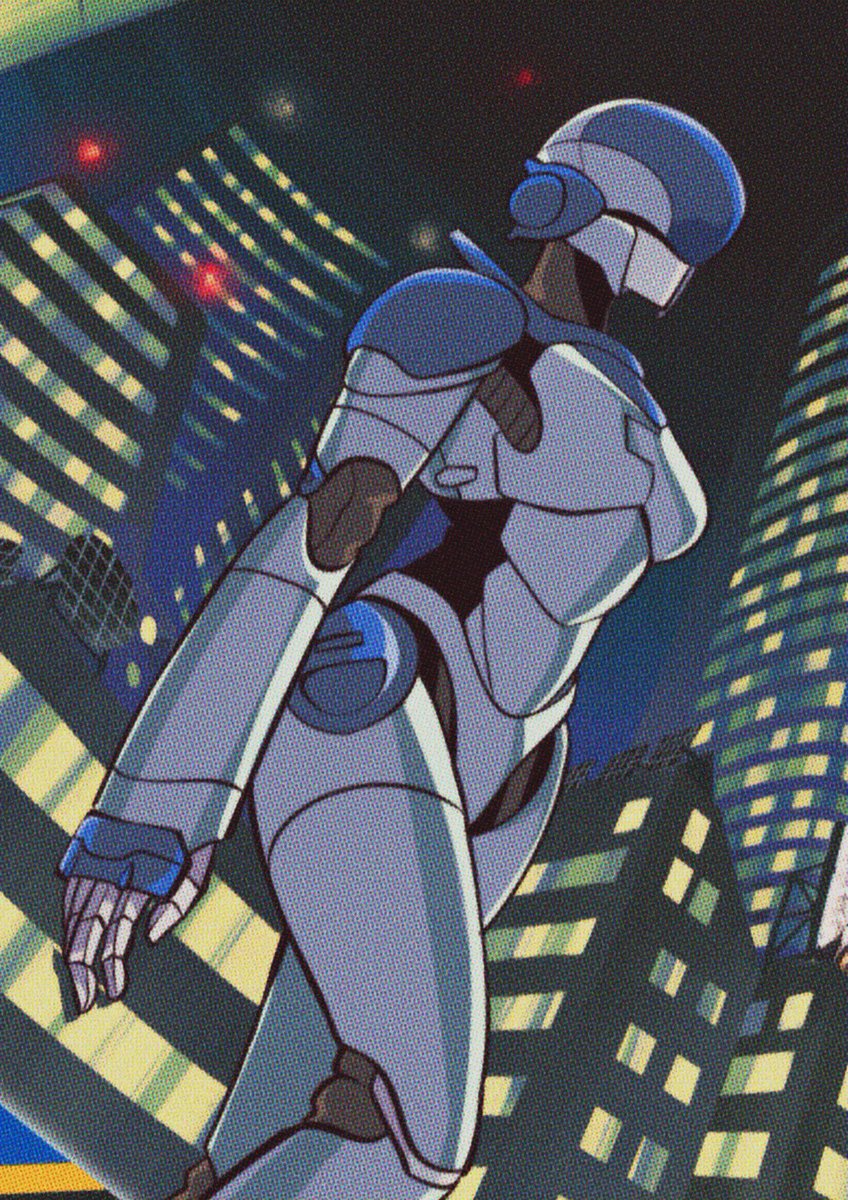 A Bubblegum Crisis drawing I did on July. Sylia Stingray is a cool