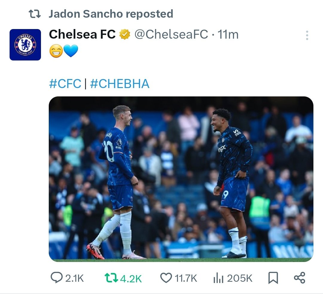 Kemisanwo's tweet photo. @ChelseaFC Chelsea really saved Sancho career from that Taliban coach https://t.co/TXh8Ni0QgS