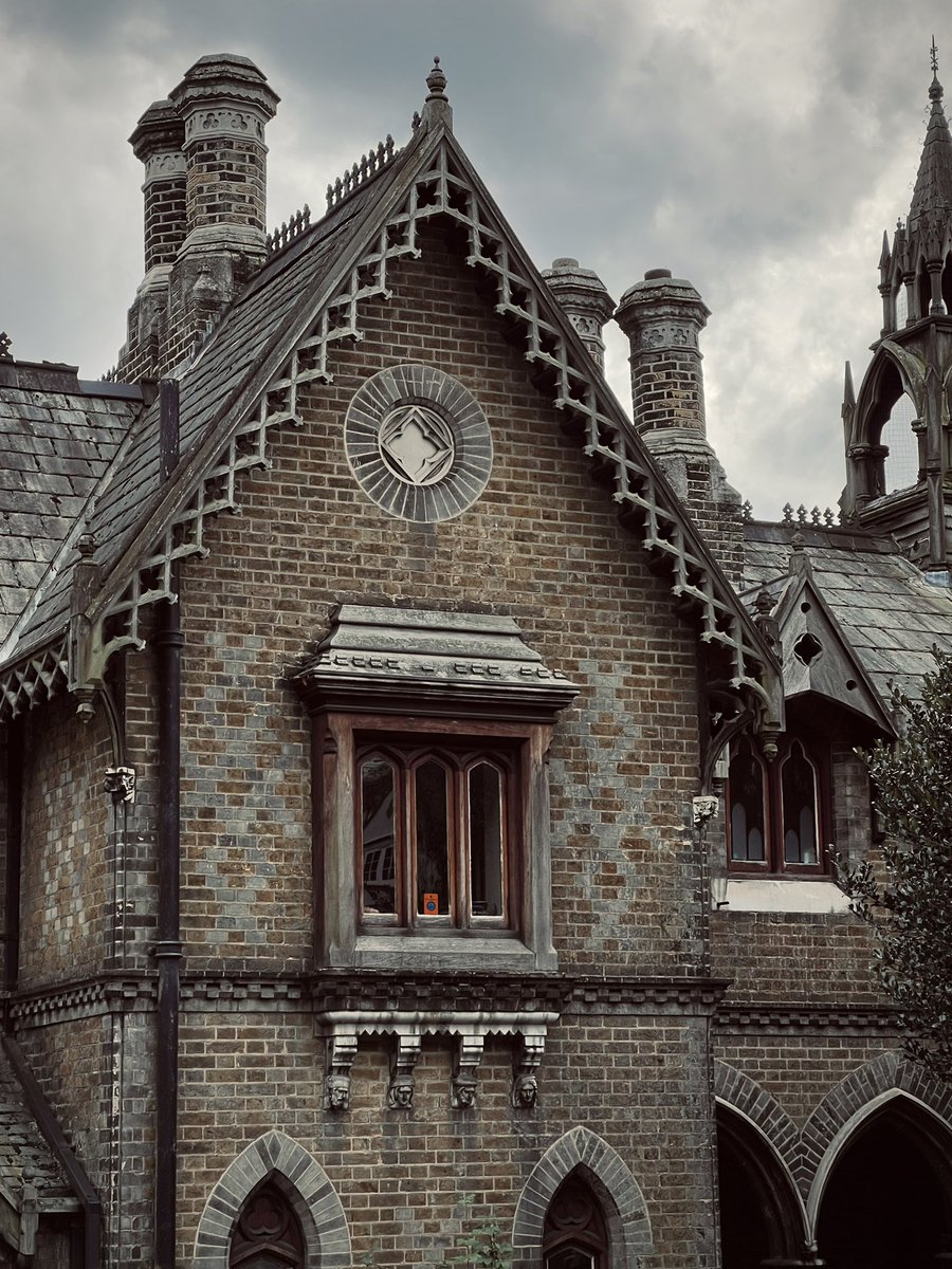 Holly Village, Highgate, London 

A housing complex of many striking gothic cottages, completed in 1865.