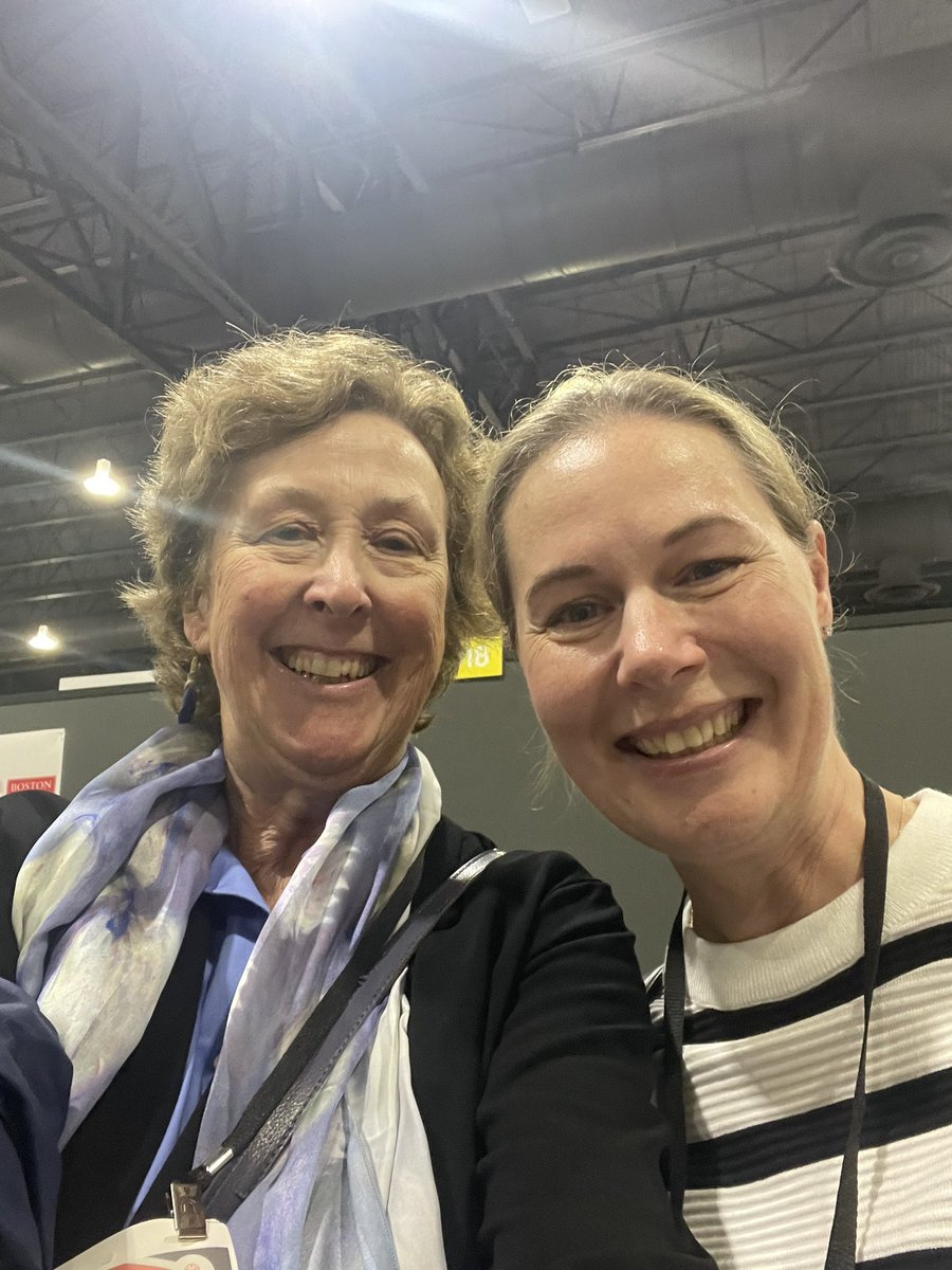 So excited to randomly run into my former BU undergrad <a href="/caroracbel/">Caroline Racine Belkoura, PhD</a> at MDS meeting. Carrie was among the first to take my (grueling) neuropsych class and STILL went on to be a full professor at UCSF! Such a treat! #MDSCongress