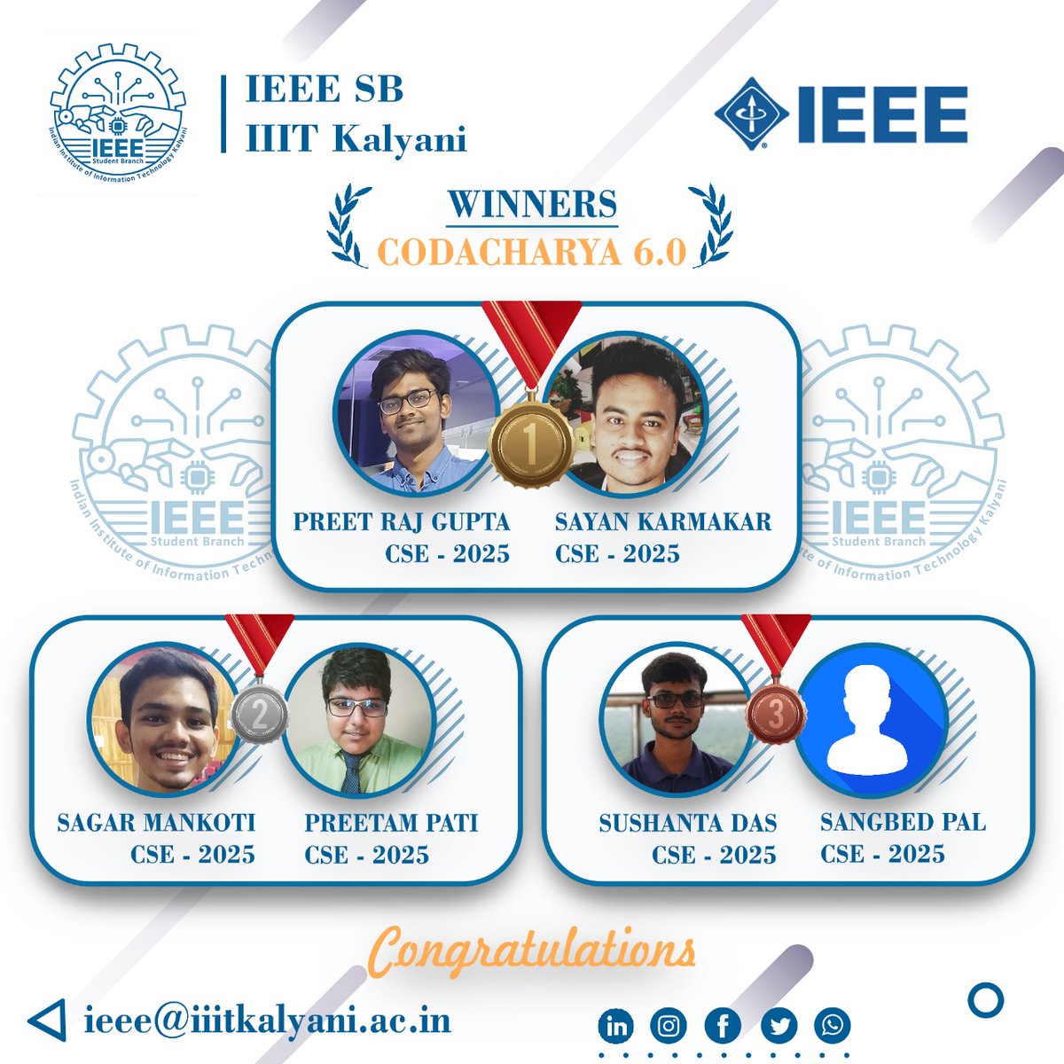 IEEE SB Kalyani tweet media