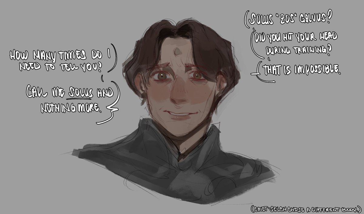 atheraetherius's tweet image. yknow what&apos;s scarier than the non-possessed solus?
an older non-possessed solus