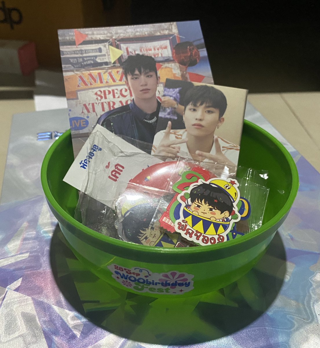 เป็นคาเฟ่ที่น่ารักทุกมุมจิงๆ สตาฟน่ารักมากม่วนจอยสุด กอว.ก็น่ารักมากๆๆๆๆ 🤟🏻💟🤍#28SepWOObirthdayFest