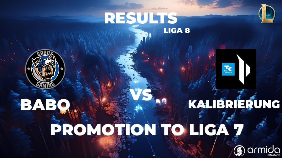 Babos Gaming (@babosgaming) on Twitter photo 🚨RESULTS KaliPhase🚨
After a long calibration weekend our <a href="/LeagueOfLegends/">League of Legends</a> Team Eclipse was able to make it to Liga 7 for this coming <a href="/PrimeLeague/">Die Techniker Prime League</a> Winter Split '24. 💪
Let’s get back some energy before the split starts! 🥳 🚨RESULTS KaliPhase🚨
After a long calibration weekend our <a href="/LeagueOfLegends/">League of Legends</a> Team Eclipse was able to make it to Liga 7 for this coming <a href="/PrimeLeague/">Die Techniker Prime League</a> Winter Split '24. 💪
Let’s get back some energy before the split starts! 🥳