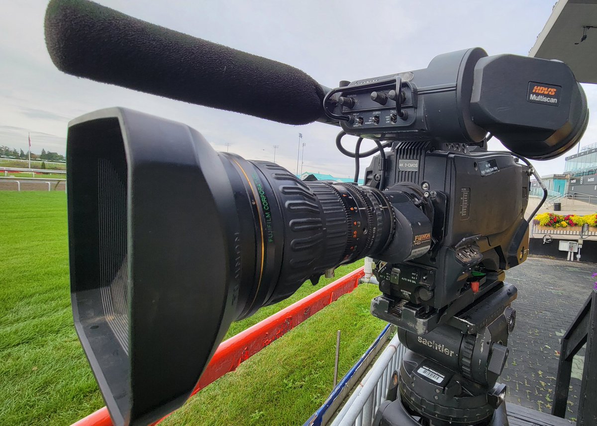 SuchateMadahar's tweet photo. Slo mo camera operator for todays broadcast on Sportsnet! @WoodbineTB @Sportsnet #CameraOp #Broadcast #Television #LiveTV #Sportsnet #SNET #NetworkTV #RogersMedia https://t.co/of1ES6K8d3