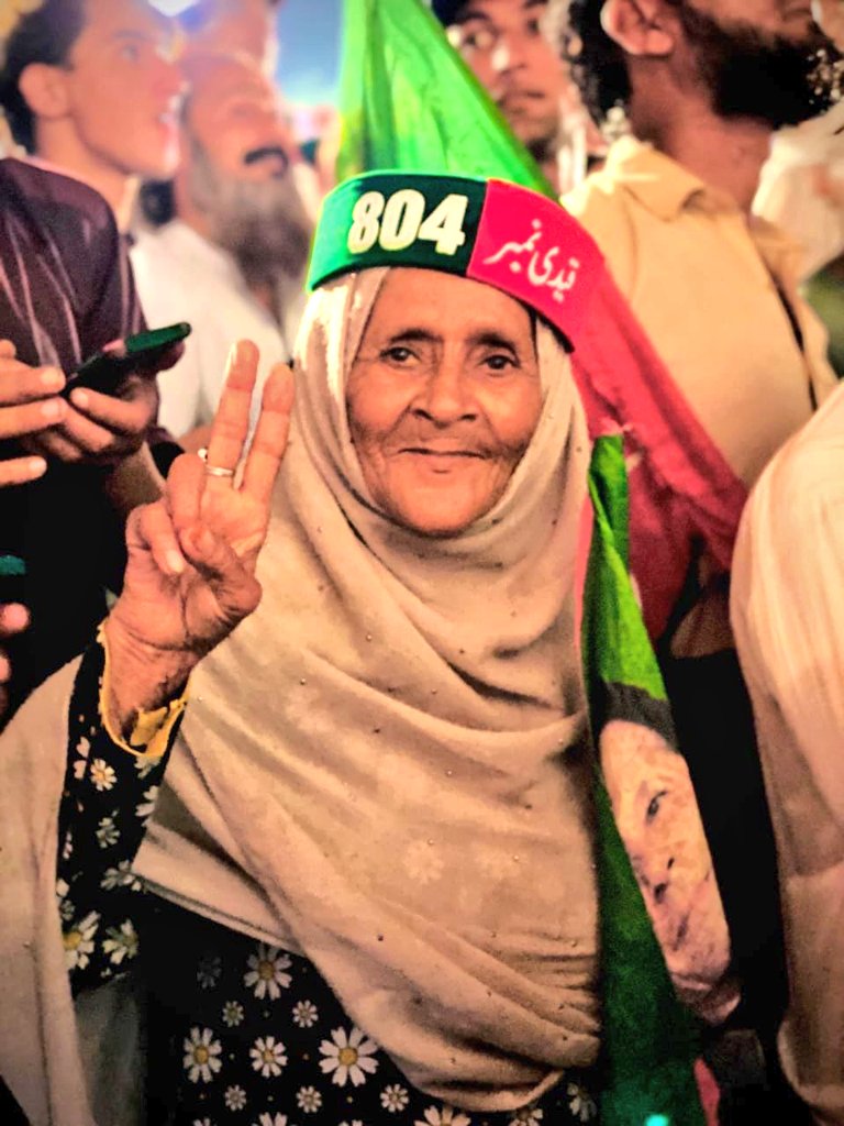 soldierspeaks's tweet photo. The face of resilience. The mirror Asim Munir &amp; Co needs to see. https://t.co/YdCJhGMidd