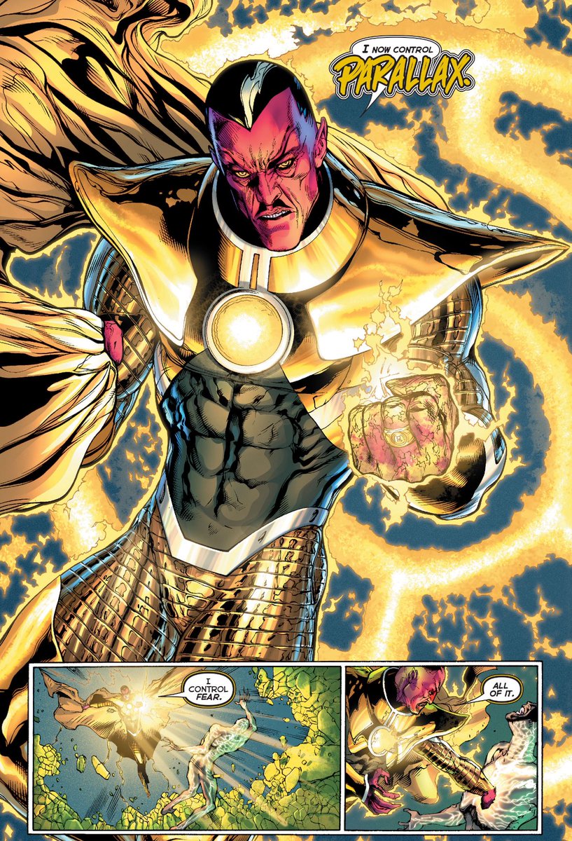 chelsdaniel280's tweet image. “You may have controlled your past hosts, Parallax. But not me.”
(Green Lantern #20 - Geoff Johns, Doug Mahnke, Christian Alamy, Keith Champagne, Mark Irwin, Alex Sinclair, Tony Aviña, and Dave Sharpe)
#Sinestro #Parallax
#WrathOfTheFirstLantern
#New52 #dccomics