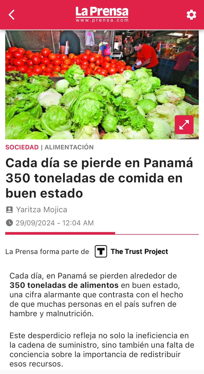 Fundación Rescate de Alimentos Panamá tweet media