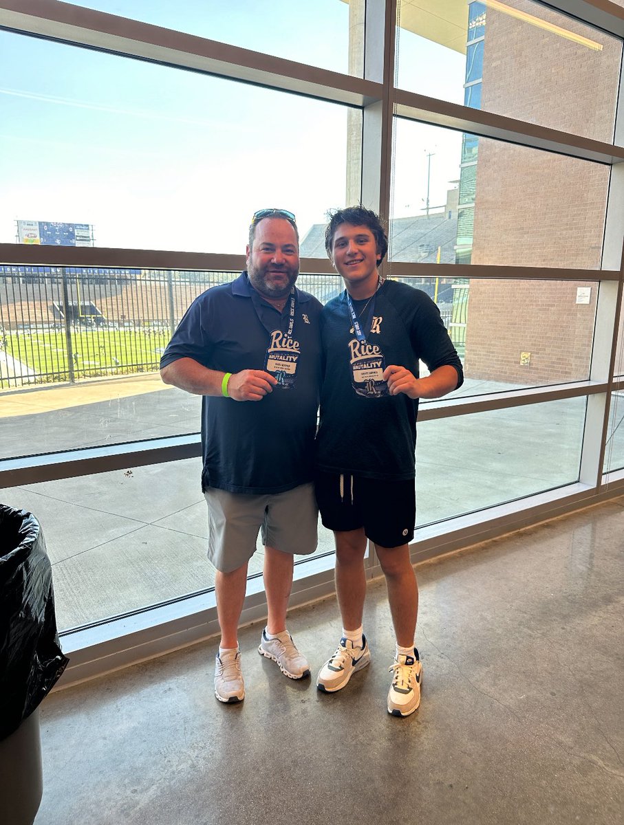 Scotty Huffman (@scottyhuffman12) on Twitter photo Thank you @CoacKay713 and <a href="/JessicaMorrey/">Jessica Morrey</a> for having me out at Rice yesterday! Had a great time with <a href="/RiceFootball/">Rice Football</a> Thank you @CoacKay713 and <a href="/JessicaMorrey/">Jessica Morrey</a> for having me out at Rice yesterday! Had a great time with <a href="/RiceFootball/">Rice Football</a>