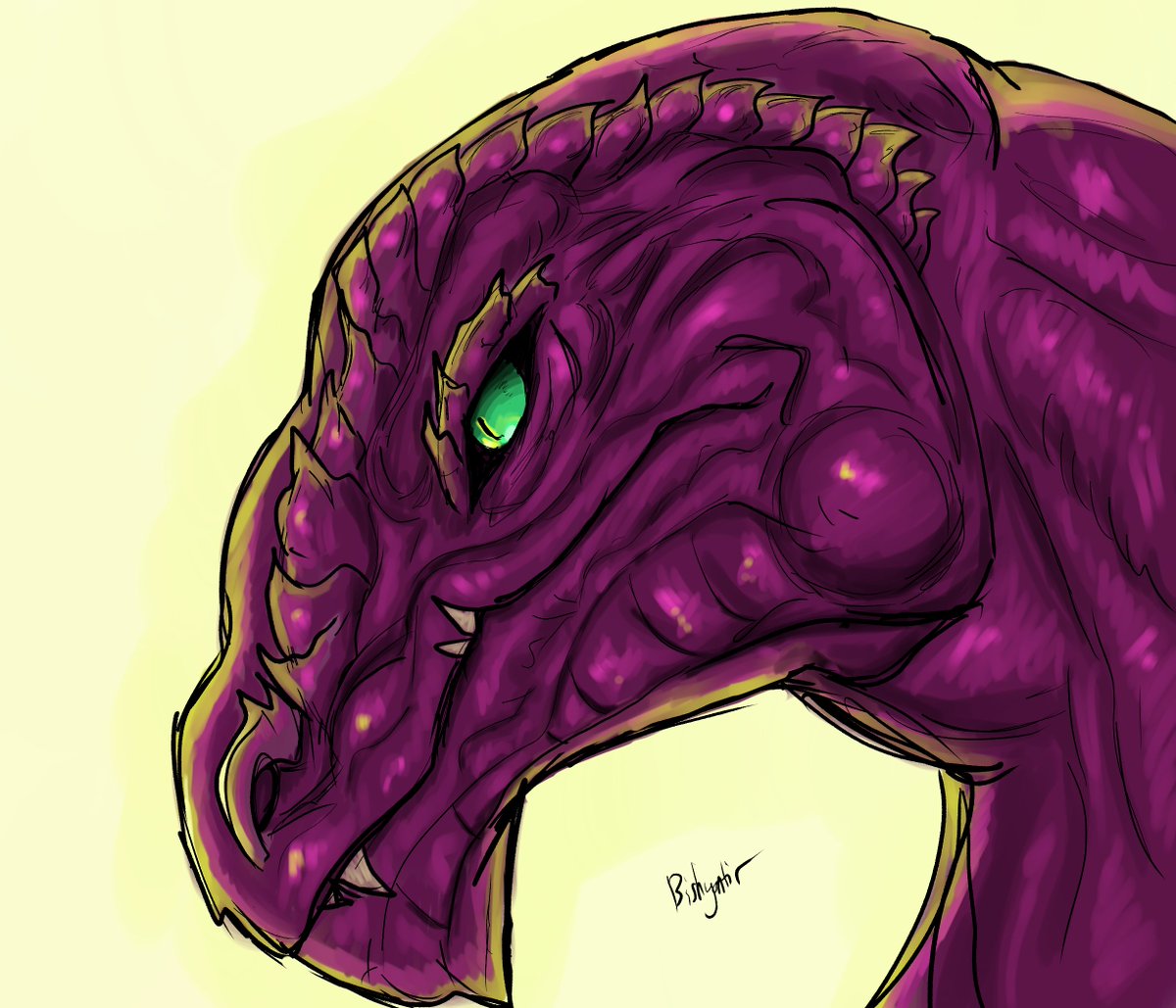 Oh, I haven't posted anything yet today. First time in a bit that I haven't had anything TO post. Let's do a blast from the past.

 The left piece is two years old, while the right is from August. I'm certainly nothing special, so if you give yourself time, you'll improve too!❤