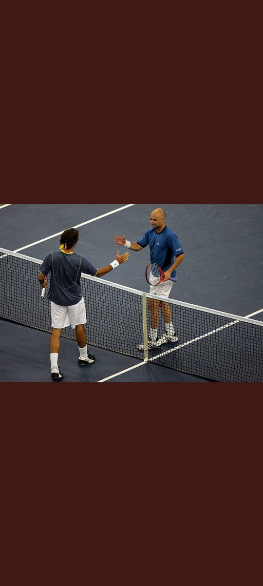 The US Open final in 2005.

Unpack the generational battle between 2 of the biggest legends the game of tennis has produced.

A thread🎾