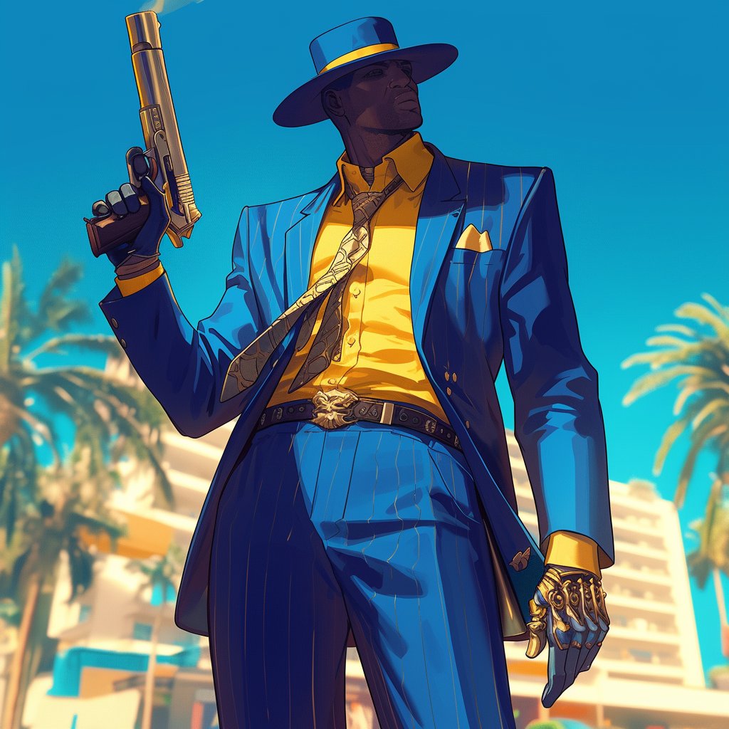 Been working on some new #art styles!

Show me your best #AIart image of the day! I want to see what you've been cooking 💥

#AIArtCommuity #AiArtSociety 🔥
🐐🥷