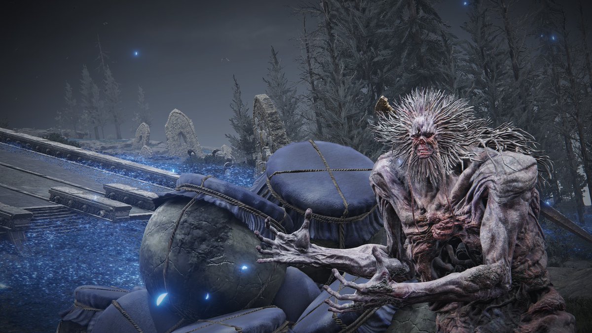 I accidentally set a funny pose for this guy, because he's supposed to be holding a big jar, but it despawned while his animation was frozen.