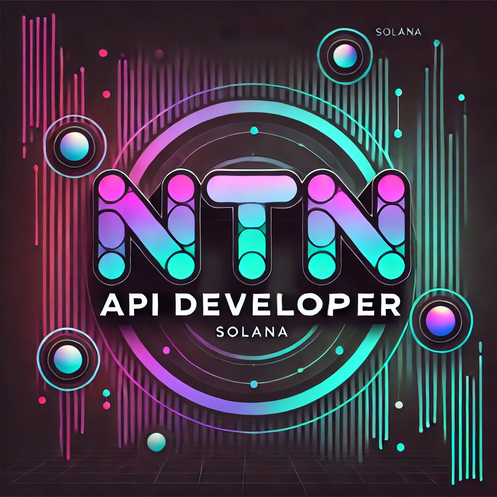 Duke_AW's tweet image. $NTN #APIprovider #Solana #ecosystem @solana