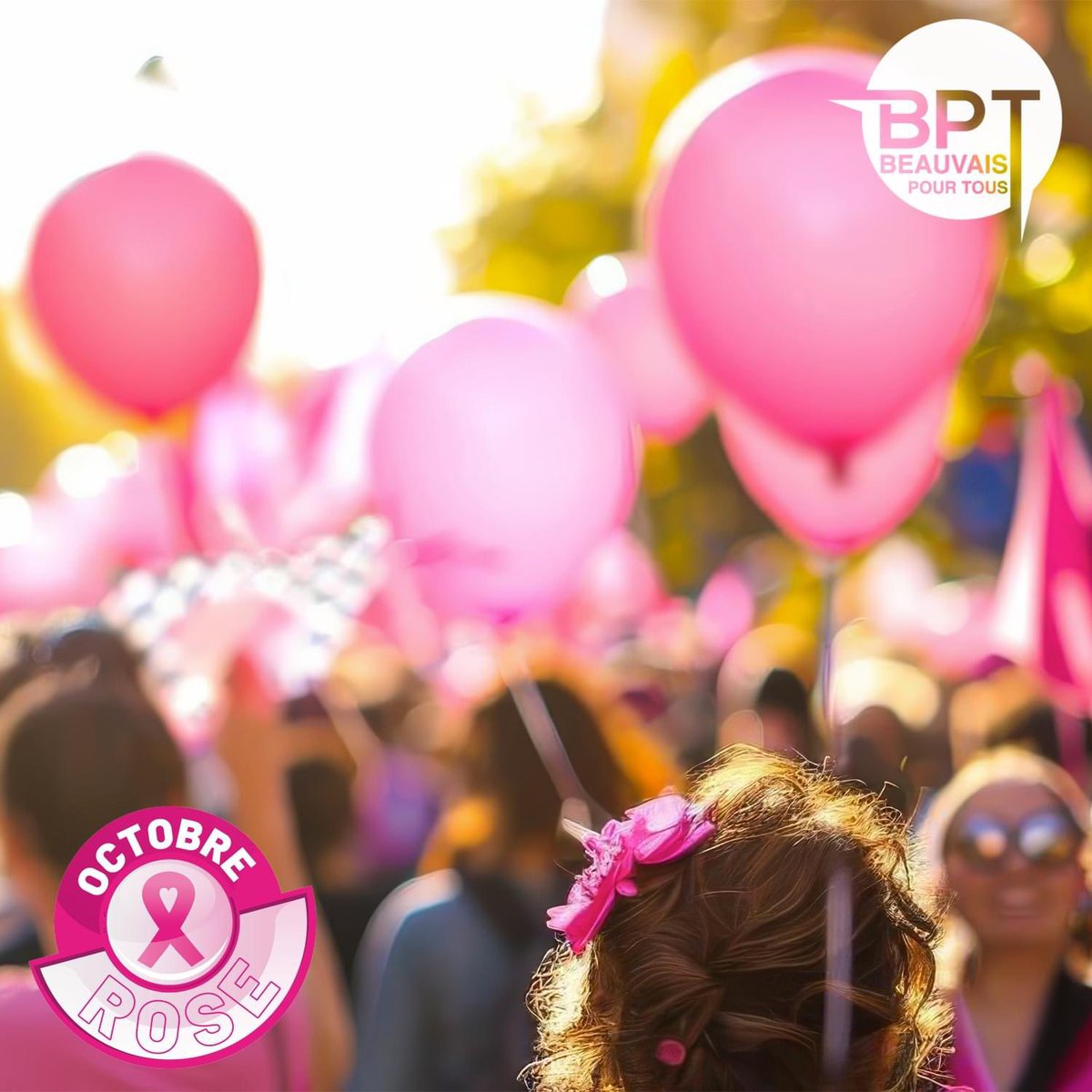 Toute l’équipe de Beauvais Pour Tous se mobilise pour #Octobrerose 
N’oublions pas que le dépistage sauve des vies. 

Merci aux acteurs qui s’investissent chaque jour pour la prévention, la lutte contre le cancer et l’accompagnement des malades et de leurs proches.